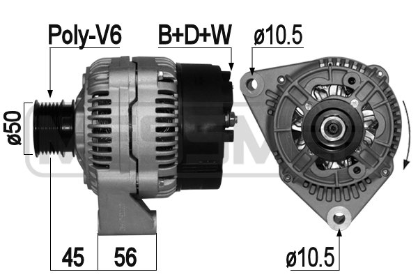 Generator / Alternator 209077A ERA