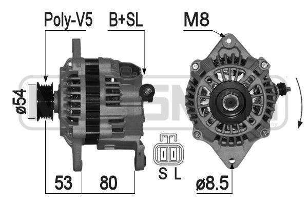 Generator / Alternator 209140A ERA