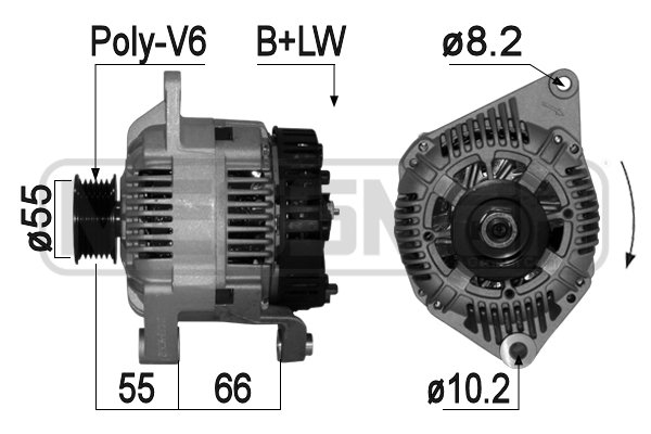 Generator / Alternator 209156A ERA