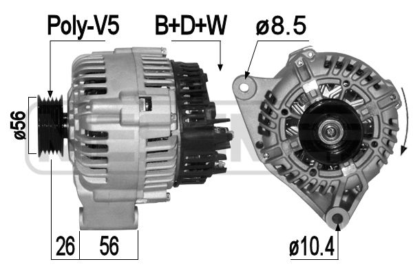 Generator / Alternator 209159 ERA