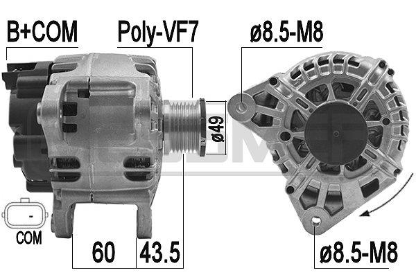 Generator / Alternator 209165A ERA