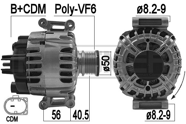 Generator / Alternator 209166 ERA