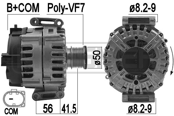 Generator / alternator 209177 ERA