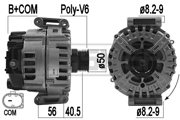 Generator / Alternator 209180 ERA