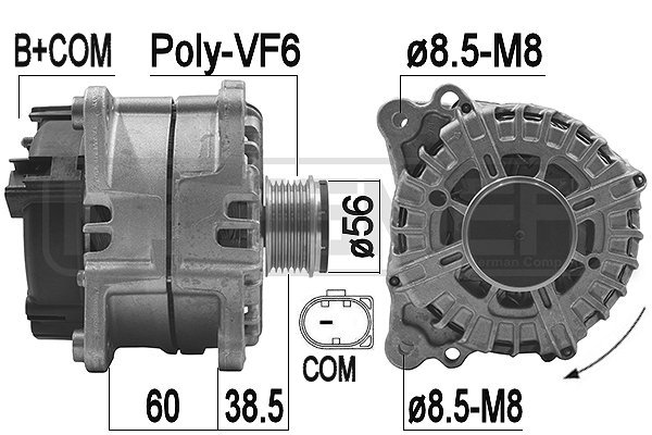 Generator / alternator 209201 ERA