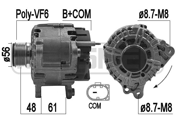 Generator / Alternator 209271 ERA