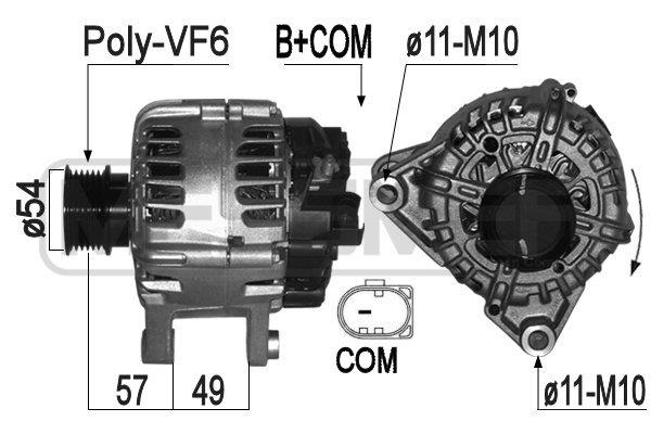 Generator / Alternator 209317A ERA