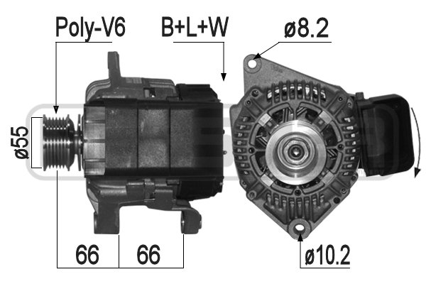 Generator / Alternator 209336 ERA