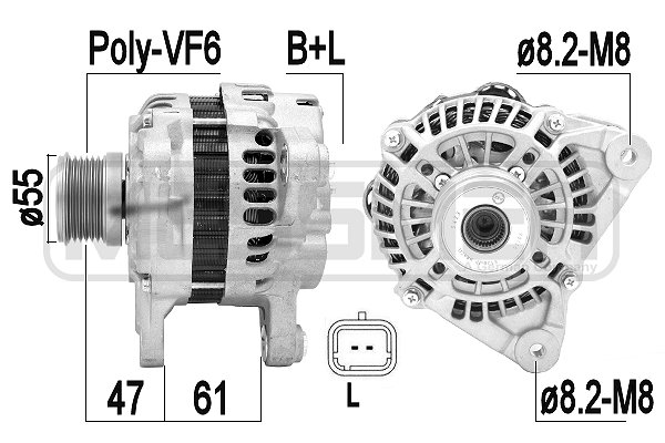 Generator / Alternator 209351 ERA