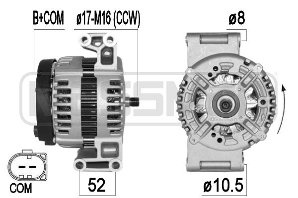 Generator / Alternator 209378A ERA