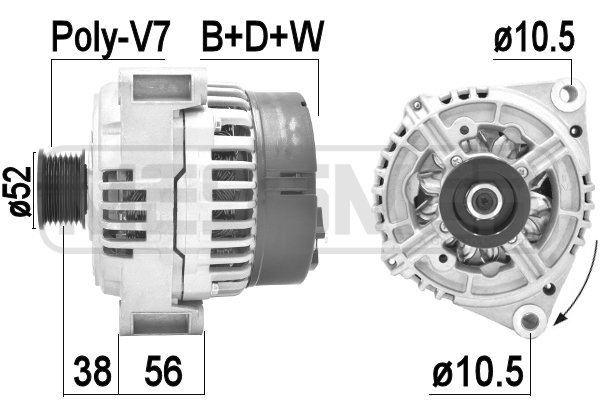Generator / Alternator 209413A ERA