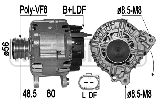 Generator / Alternator 209424 ERA