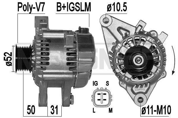 Generator / Alternator 209427 ERA