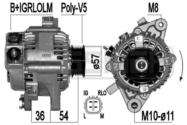 Generator / Alternator 209436 ERA
