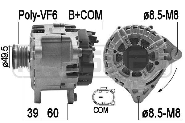 Generator / Alternator 209463 ERA