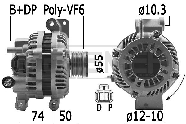 Generator / Alternator 209483A ERA