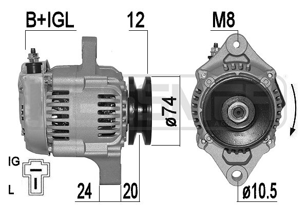 Generator / Alternator 209513A ERA