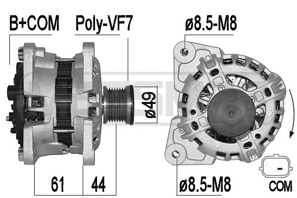 Generator / Alternator 209518A ERA