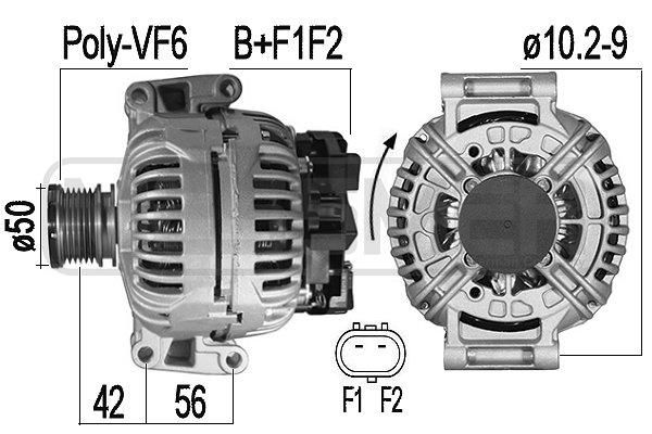 Generator / Alternator 209538A ERA