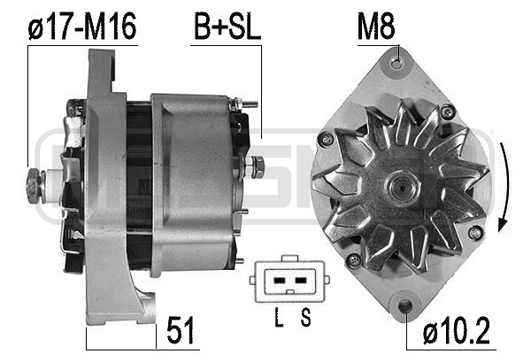 Generator / Alternator 209541A ERA