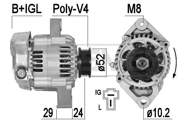 Generator / Alternator 209547A ERA