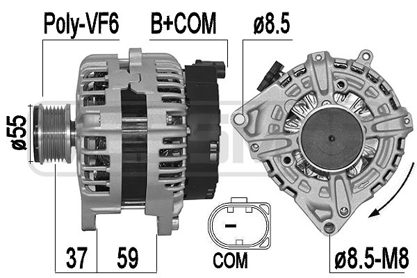 Generator / Alternator 209561A ERA