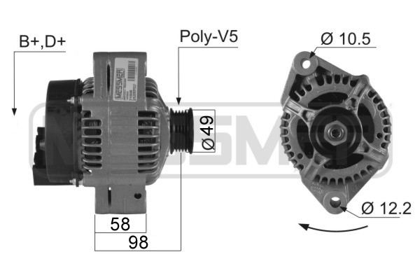 Generator / Alternator 210005A ERA