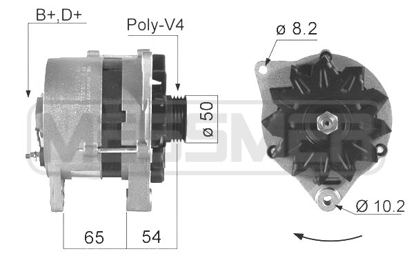 Generator / alternator 210017R ERA