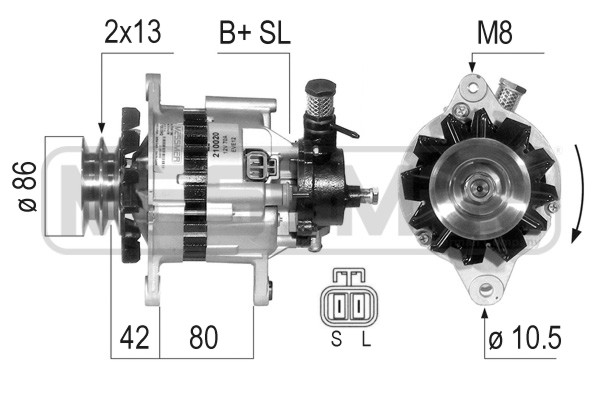 Generator / Alternator 210020A ERA