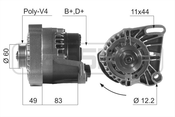Generator / Alternator 210027 ERA