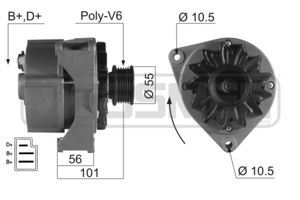 Generator / Alternator 210032A ERA