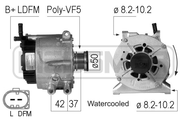 Generator / Alternator 210044 ERA