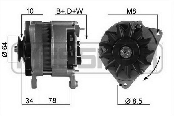 Generator / Alternator 210055R ERA