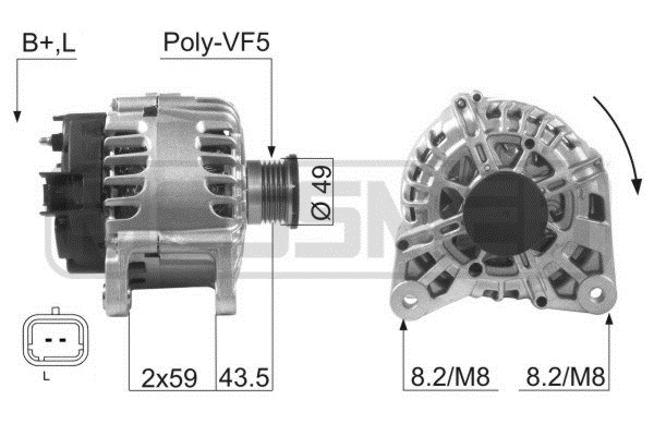 Generator / Alternator 210056 ERA