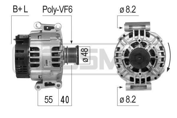 Generator / Alternator 210059 ERA