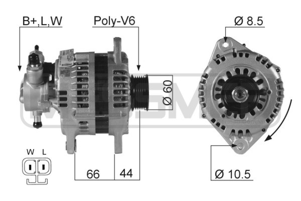 Generator / alternator 210062A ERA
