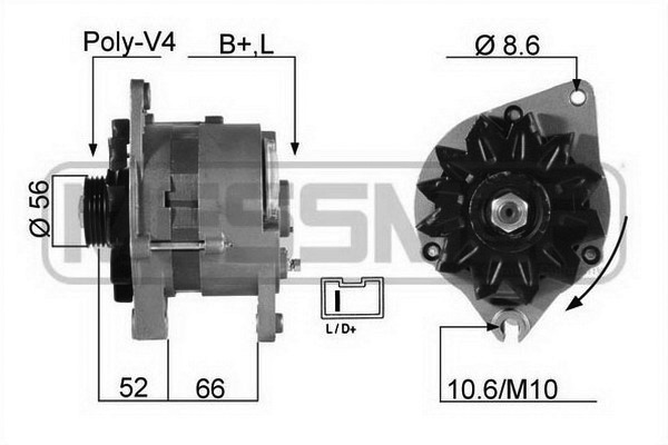 Generator / Alternator 210066R ERA