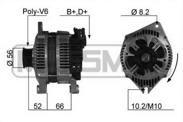 Generator / alternator 210069R ERA