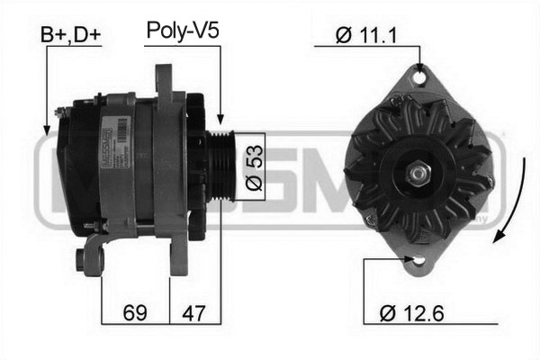 Generator / Alternator 210071A ERA