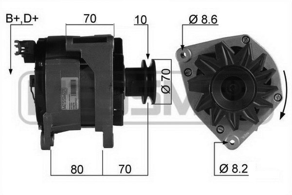 Generator / Alternator 210078R ERA