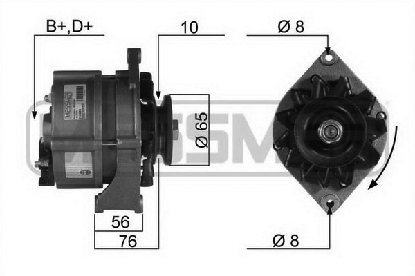 Generator / alternator 210083R ERA