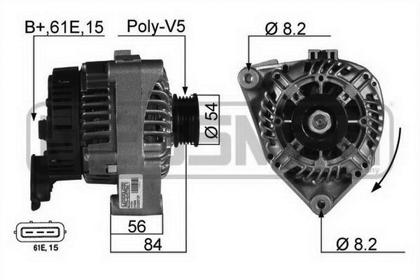 Generator / Alternator 210084R ERA