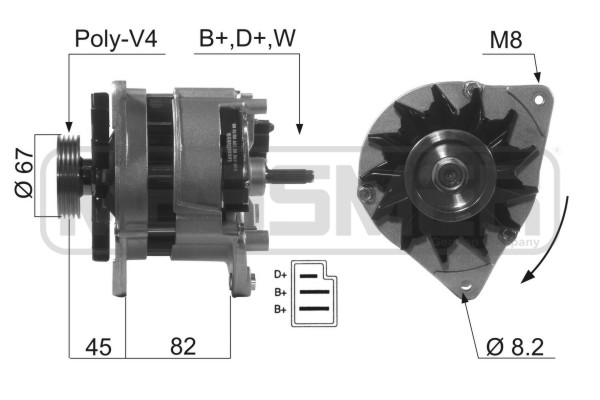 Generator / Alternator 210085A ERA