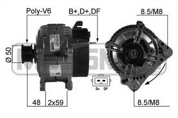 Generator / Alternator 210088 ERA