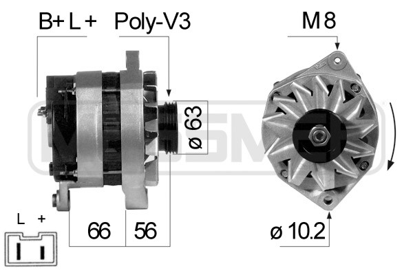 Generator / Alternator 210092A ERA