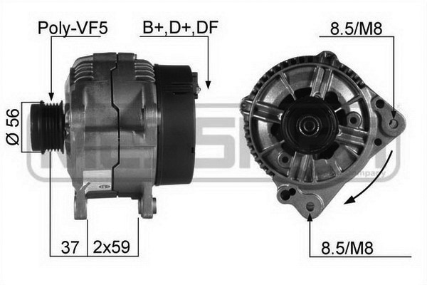 Generator / Alternator 210097A ERA