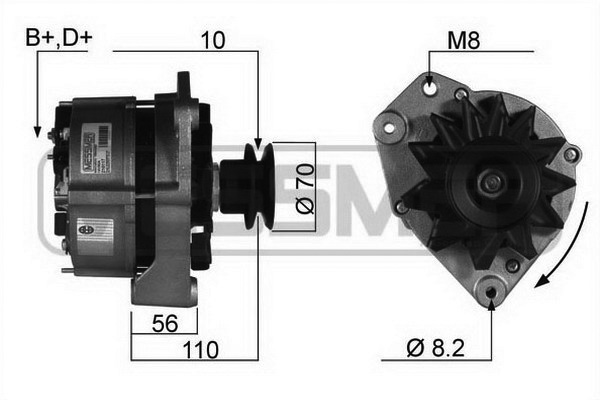Generator / Alternator 210117R ERA