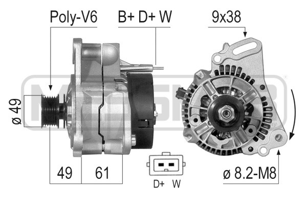 Generator / Alternator 210121A ERA