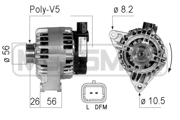 Generator / Alternator 210123 ERA