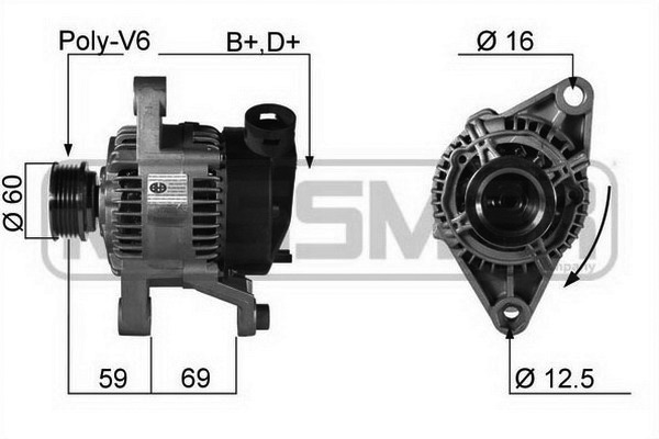 Generator / Alternator 210132R ERA